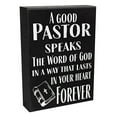 thumbnail image 1 of JennyGems Pastor Appreciation Gifts, Pastor Gifts, Meaningful Gift for Pastors, Pastor Gift Ideas, Wood Sign, Wall Hanging and Tabletop Display, Shelf Accent, American Made, 1 of 9