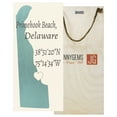 thumbnail image 1 of JennyGems Primehook Beach, Delaware Nautical Wood Sign | Made in USA, 1 of 9