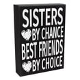 thumbnail image 1 of JennyGems Sisters by Chance Best Friends by Choice, Sister Gifts, Birthday Gift for Sister, Sister, Sister Gifts from Sisters, 1 of 12