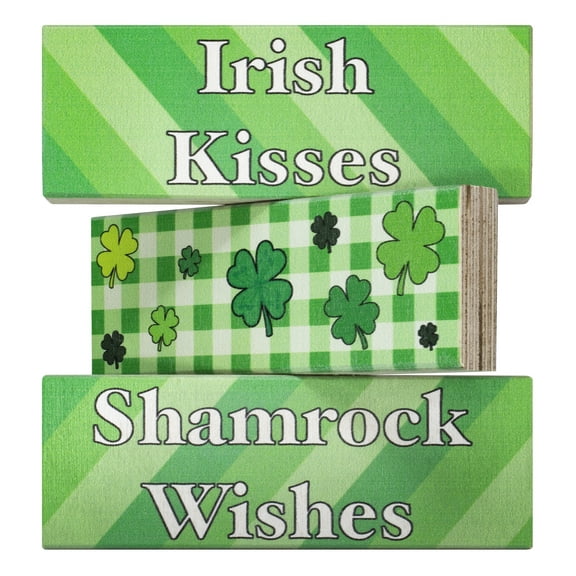 JennyGems St Patricks Day Irish Decor, Irish Signs and Home Accents, Tabletop and Mantel Decorations, Made in USA