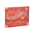 thumbnail image 1 of JennyGems It's The Most Wonderful Time Of The Year, 7.25x6 Inch Wood Sign, Christmas Decorations, Cute Christmas Decor, Holiday Decor, Winter Decor, Christmas Gifts, American Made, 1 of 8