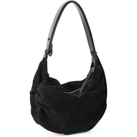 JennyShop Casual Fashion Daily Tote Purse, Nice Velvet Shoulder Handbag, Pretty Classic Versatile Underarm Bag Crossbody Bag