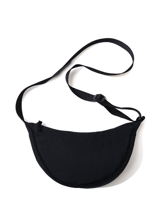 JennyShop Cloth-packed Dumplings Crossbody Bag, Lightweight Small Bag, Nylon Bag, Cotton-clad Cloth Bag, Single Shoulder Bag