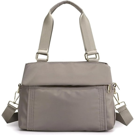 JennyShop Fashion Nylon Multiple pockets Handbags Casual Bag Purse, Good Quality Crossbody Bags For Women Waterproof Lightweight Shoulder Bag