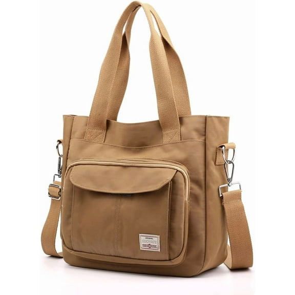 JennyShop Fashion Shoulder Cross Bag Small Handbag, Quality Shopper's Handle Work Bag, Women's Canvas Tramp Wallet Multi Pocket Handbag,