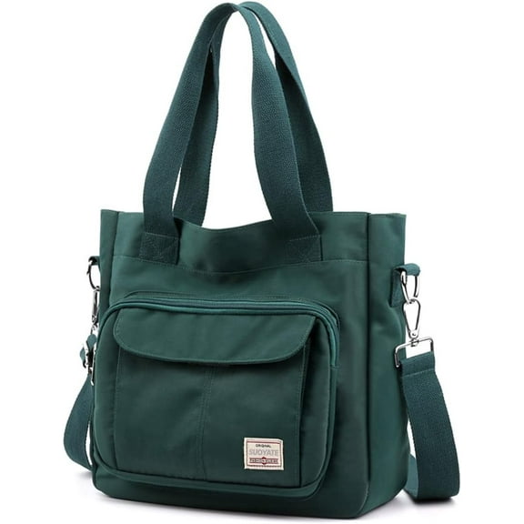 JennyShop Fashion Shoulder Cross Bag Small Handbag, Quality Shopper's Handle Work Bag, Women's Canvas Tramp Wallet Multi Pocket Handbag,