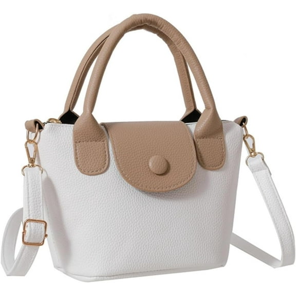 JennyShop Fashion Tote Bag , Pretty Crossbody Bags For Women with Adjustable Strap PU Leather Shoulder Bag Small Handbags Purse