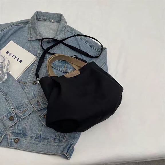 JennyShop Large-capacity Tote Bag, Women's New Trendy Casual Cloth Bag, Shoulder Bag, Popular Class Commuter Bag This Year