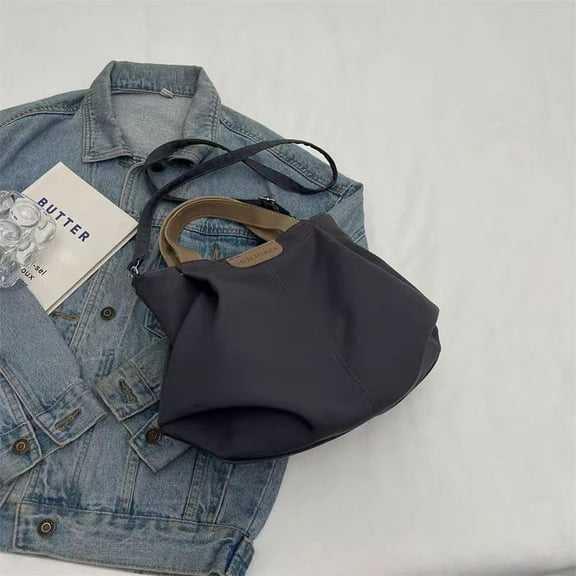 JennyShop Large-capacity Tote Bag, Women's New Trendy Casual Cloth Bag, Shoulder Bag, Popular Class Commuter Bag This Year