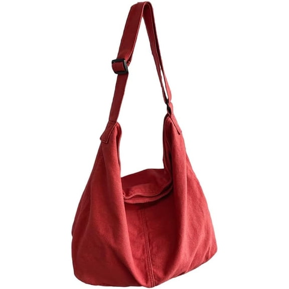 JennyShop Messenger Handbag Designer Bag, Canvas Shoulder Bag Female Shopper Large Capacity