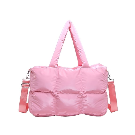 JennyShop New Single-shoulder Bag, Down Jacket, Large-capacity Underarm Bag for Women, Fashionable Tote Bag