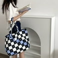 thumbnail image 1 of JennyShop Pink Leopard Printing Bag Large Capacity Tote Bag Animal Printing Canvas Bag Women's Shoulder Handbag New, 1 of 7