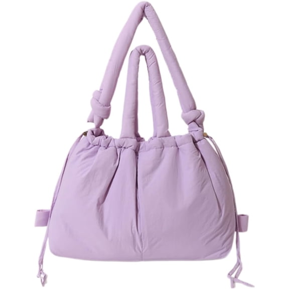 JennyShop Trendy Lattice Padding Handbag for Women, Hot Sale Quilted Backpack, Puffy Crossbody Bag Tote Bag Padded Puffer Shoulder Bag