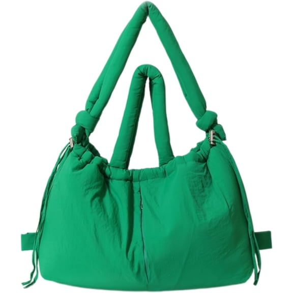 JennyShop Trendy Lattice Padding Handbag for Women, Hot Sale Quilted Backpack, Puffy Crossbody Bag Tote Bag Padded Puffer Shoulder Bag