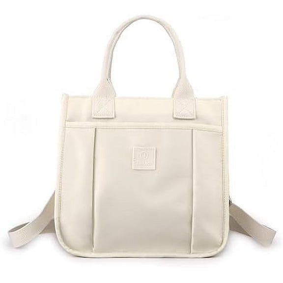 JennyShop Trendy Nylon Satchel Hobo Bag Messenger Bag, Quality Small Tote Bag with Zipper Tote Bag for Women