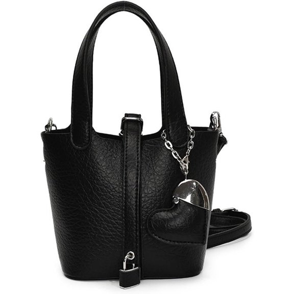 JennyShop Women's Trendy Basket - Handheld Bucket Bag, Fashionable Clutch Tote with Carry Handle
