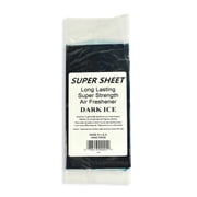 Jenray Super Sheet Small 7.5x3.75 Under Seat Car Air Freshener Dark Ice