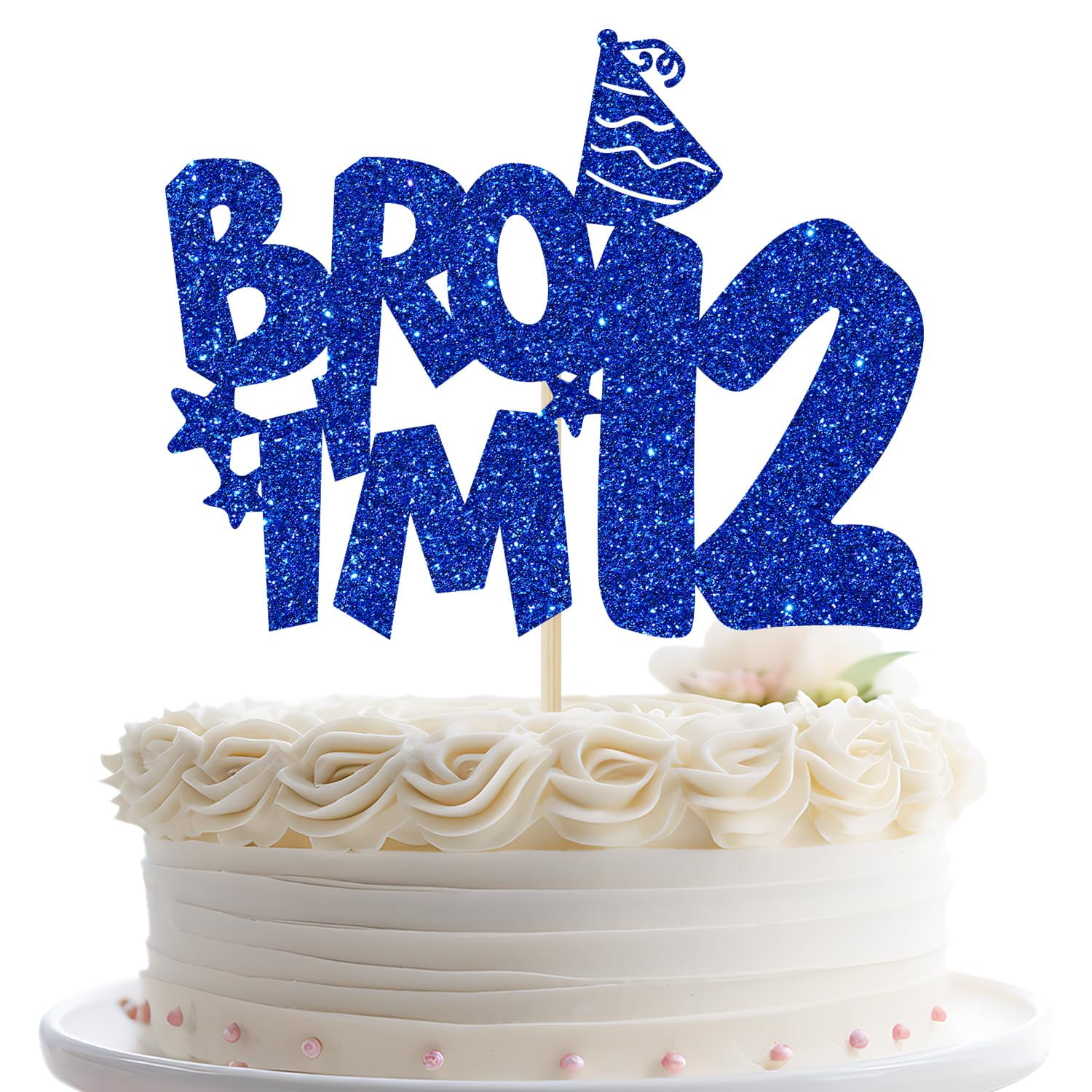 Official 12 Pre-Teen Cake Topper, Happy 12th Birthday Cake Topper, 12 Year Old Birthday Decorations, Cheers To 12 Years Old Cake Decor For Teen 12th