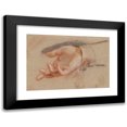 thumbnail image 1 of Jens Juel 18x14 Black Modern Framed Museum Art Print Titled - Study of a Woman's Right Elbow Joint (1790 - 1799), 1 of 5