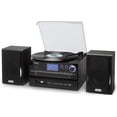 Jensen 3-Speed Stereo Turntable Cd Recording System With Cassette ...