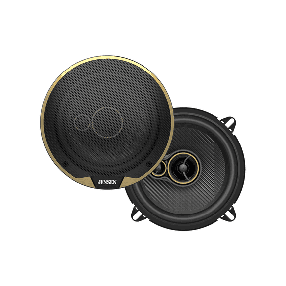 Jensen 5.25" 3-Way Aramid Fiber Coaxial Car Speakers (Pair), 540W Peak Power, 90W RMS - WJS52R