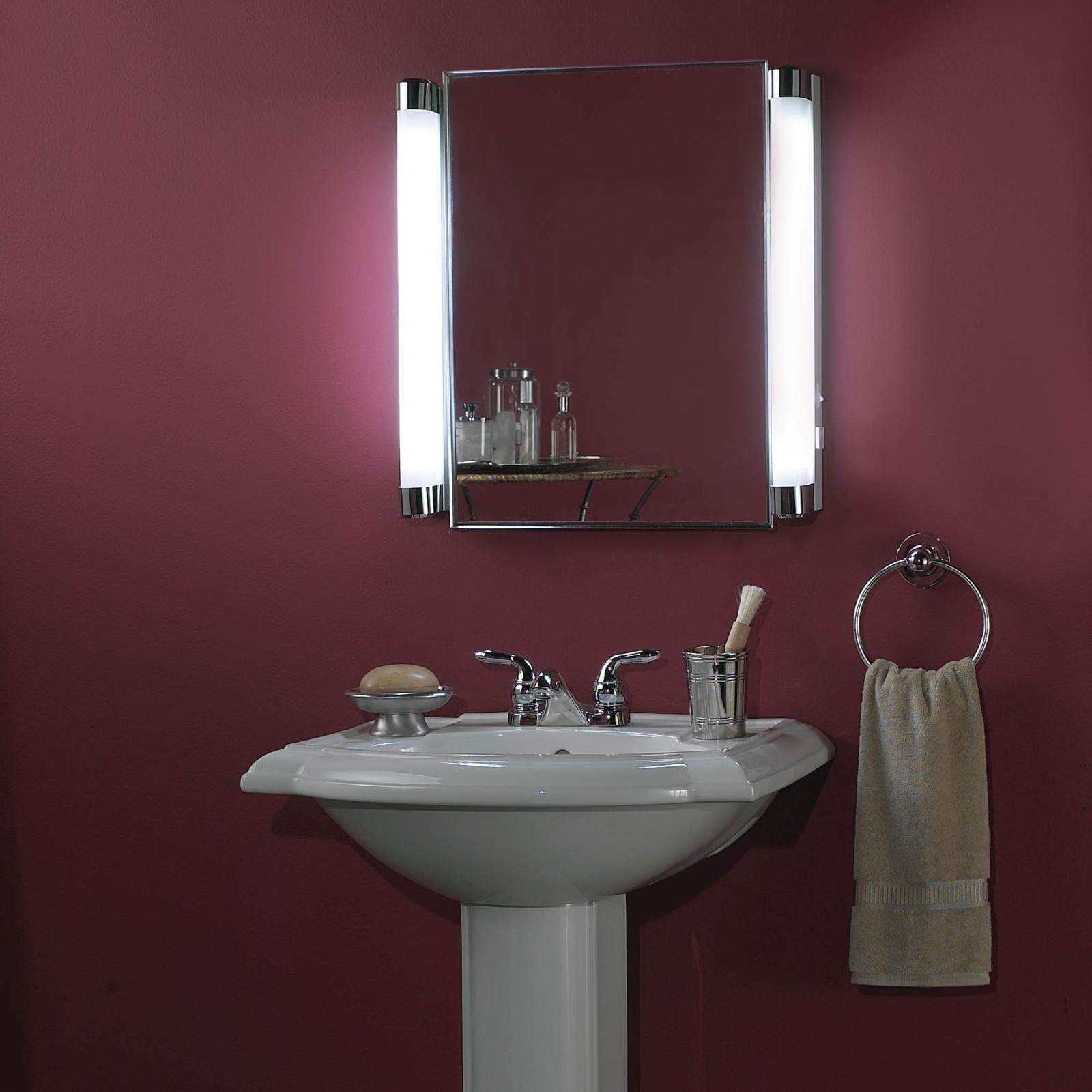 Jensen lighted medicine cabinet discount