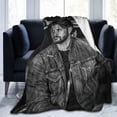 thumbnail image 1 of Jensen Ackles Blanket 3D Print Plush Lamb Blanket Bedding Decor for Living Room Bedroom Dorm Decor 50x40 inch, 1 of 8