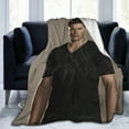 thumbnail image 1 of Jensen Ackles Fleece Blanket Throw Blanket for Couch - Cozy Luxury Bed Blanket Microfiber and Throws for Sofa, 1 of 1