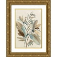thumbnail image 1 of Jensen, Asia 11x14 Gold Ornate Wood Framed with Double Matting Museum Art Print Titled - Vintage Tropics I, 1 of 4