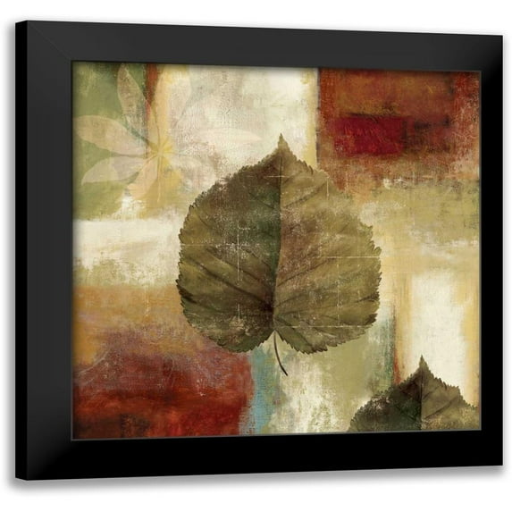Jensen, Asia 12x12 Black Modern Framed Museum Art Print Titled - Floating Along