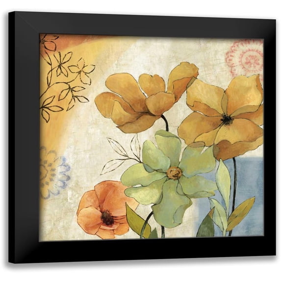 Jensen, Asia 12x12 Black Modern Framed Museum Art Print Titled - Olivia