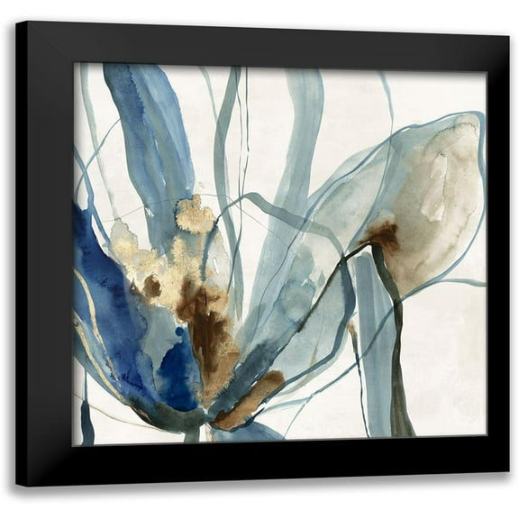 Jensen, Asia 12x12 Black Modern Framed Museum Art Print Titled - Refined II