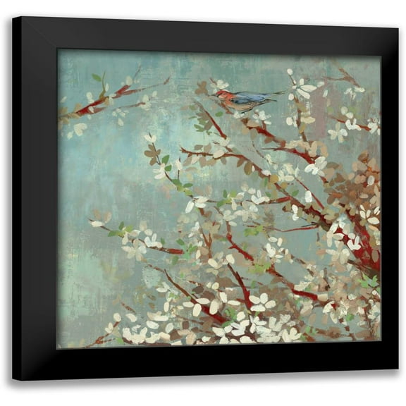 Jensen, Asia 12x12 Black Modern Framed Museum Art Print Titled - Sunshine Gleams I