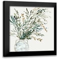 thumbnail image 1 of Jensen, Asia 12x12 Black Modern Framed Museum Art Print Titled - Vase of Grass I, 1 of 5