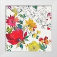 thumbnail image 1 of Jensen, Asia 12x12 White Modern Wood Framed Museum Art Print Titled - Boutonniere II, 1 of 4