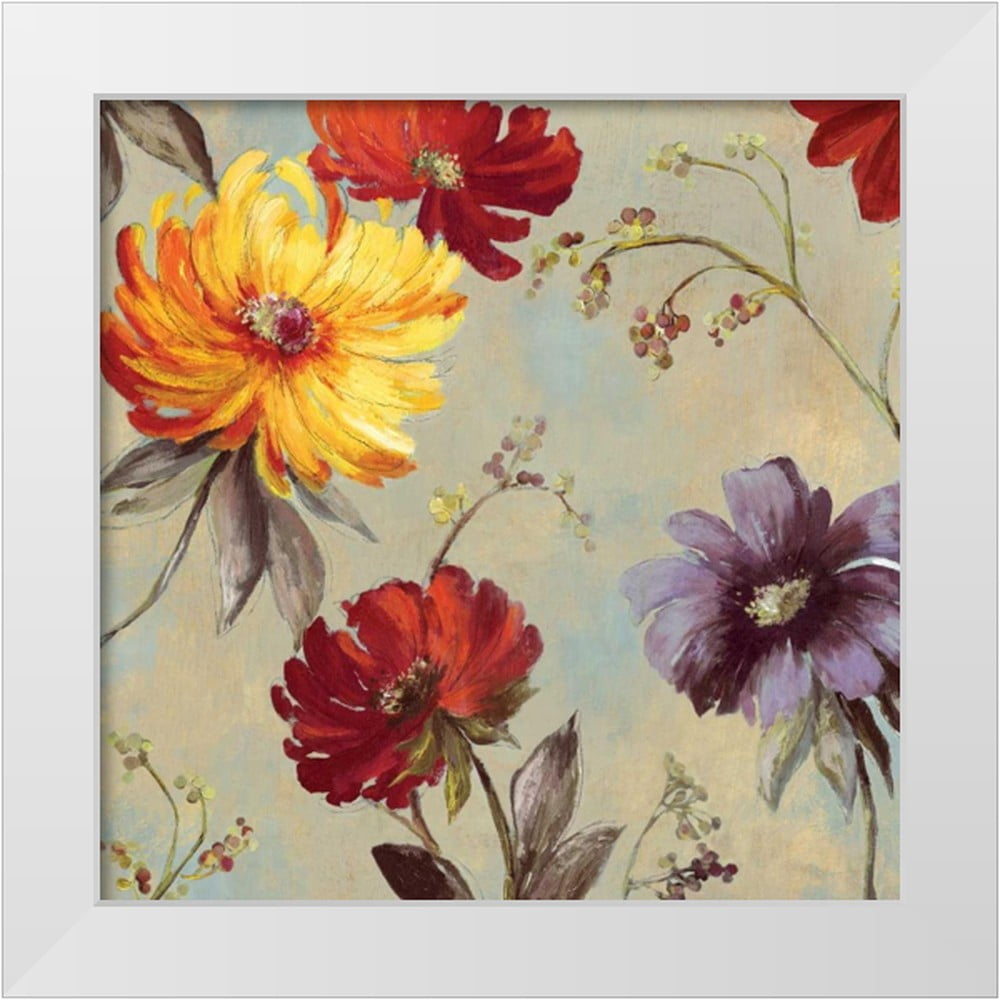 Jensen, Asia 12x12 White Modern Wood Framed Museum Art Print Titled ...