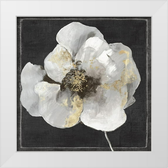 Jensen, Asia 12x12 White Modern Wood Framed Museum Art Print Titled - White Queen II