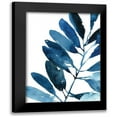 thumbnail image 1 of Jensen, Asia 12x14 Black Modern Framed Museum Art Print Titled - Sapphire Stems IV, 1 of 5