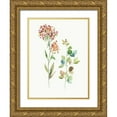 thumbnail image 1 of Jensen, Asia 12x14 Gold Ornate Wood Framed with Double Matting Museum Art Print Titled - My Heart is Set, 1 of 4
