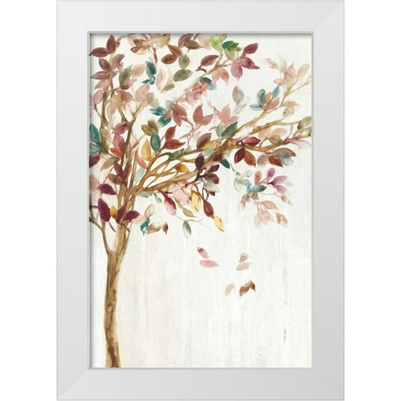Jensen, Asia 13x18 White Modern Wood Framed Museum Art Print Titled - Tree of Life