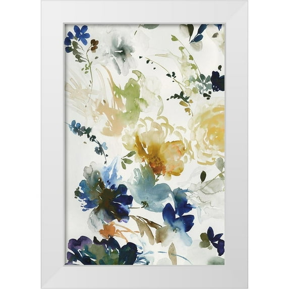 Jensen, Asia 13x18 White Modern Wood Framed Museum Art Print Titled - Vista I