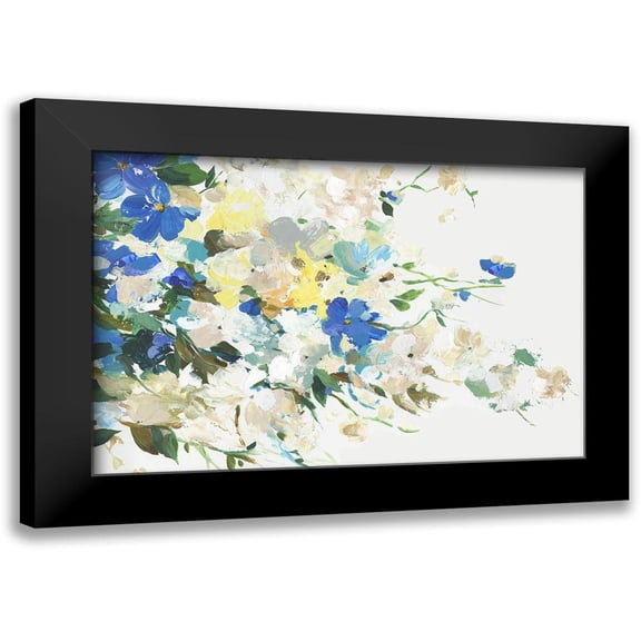 Jensen, Asia 14x11 Black Modern Framed Museum Art Print Titled - Float from Afar II
