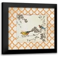 thumbnail image 1 of Jensen, Asia 15x15 Black Modern Framed Museum Art Print Titled - Audubon Tile IV - Mini, 1 of 5