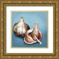 thumbnail image 1 of Jensen, Asia 15x15 Gold Ornate Wood Framed with Double Matting Museum Art Print Titled - Garlic, 1 of 4