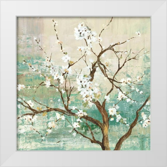 Jensen, Asia 15x15 White Modern Wood Framed Museum Art Print Titled - Kyoto I