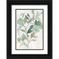 thumbnail image 1 of Jensen, Asia 17x24 Black Ornate Wood Framed with Double Matting Museum Art Print Titled - Rustic Flower II, 1 of 4