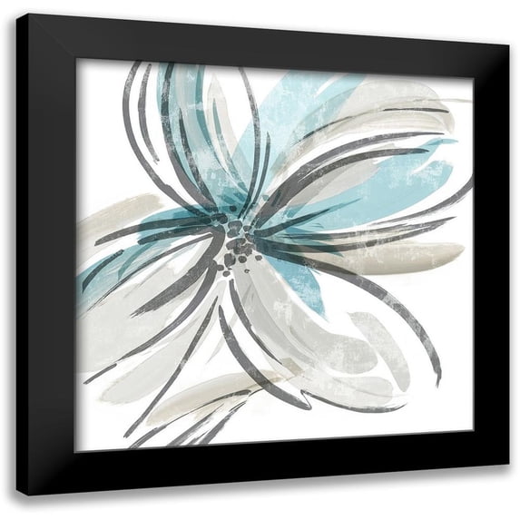 Jensen, Asia 20x20 Black Modern Framed Museum Art Print Titled - May Poem I