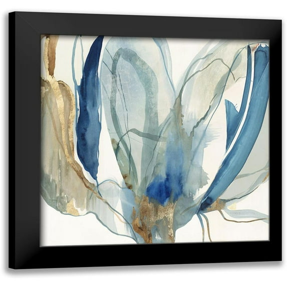 Jensen, Asia 20x20 Black Modern Framed Museum Art Print Titled - Refined I