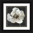 thumbnail image 1 of Jensen, Asia 20x20 Black Ornate Wood Framed with Double Matting Museum Art Print Titled - White Queen II, 1 of 4
