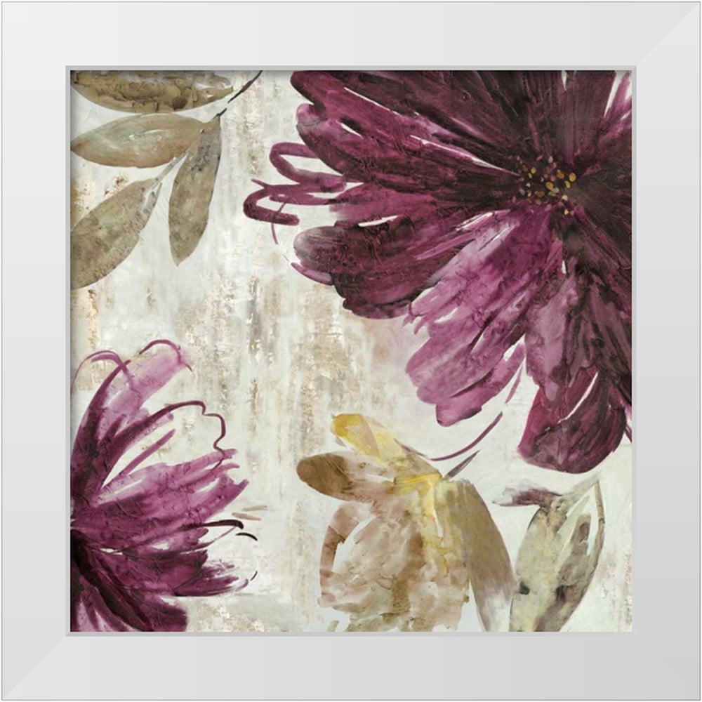 Jensen, Asia 20x20 White Modern Wood Framed Museum Art Print Titled ...